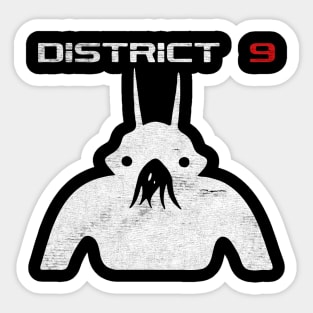 District 9 Humans Only Sticker